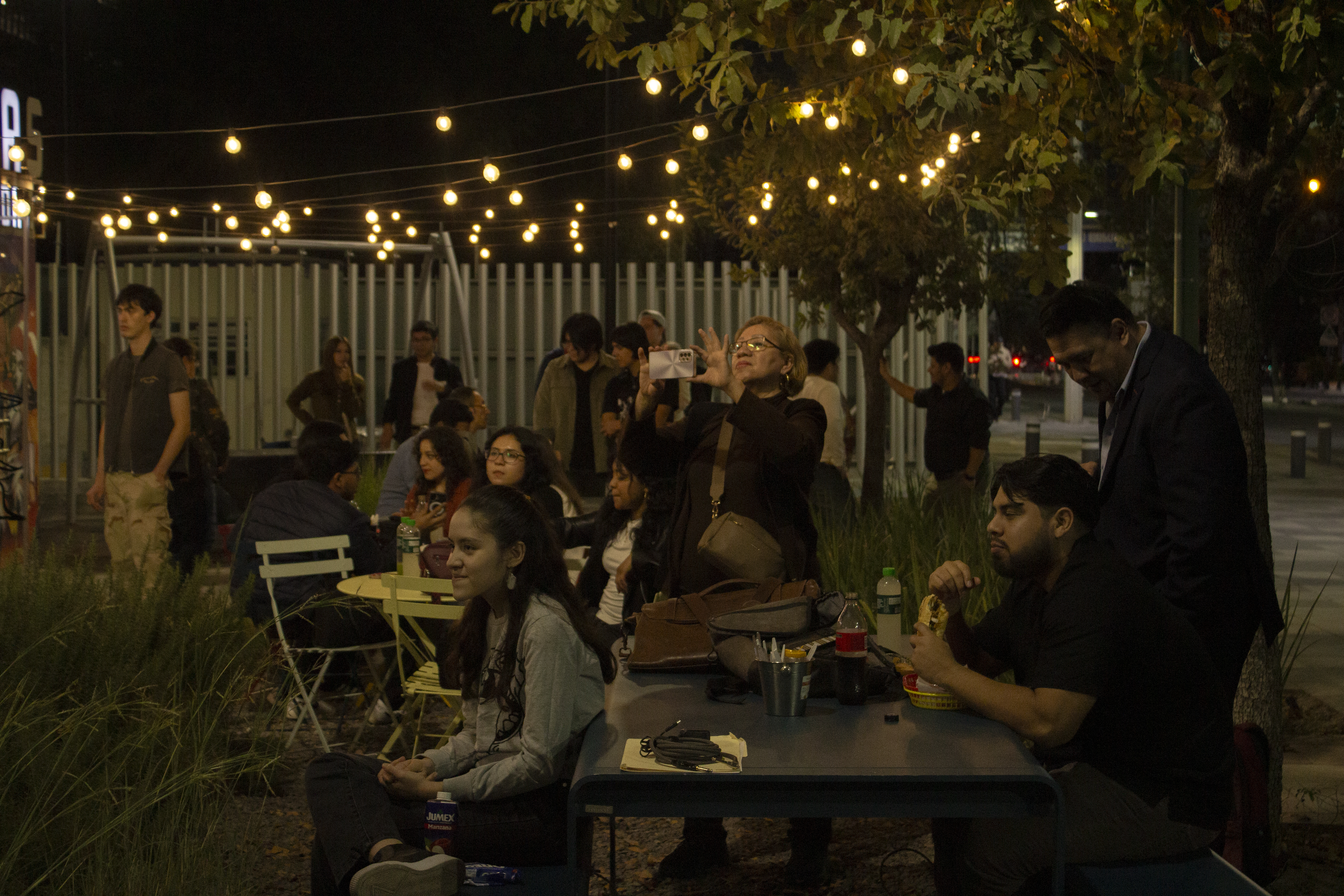 Artisan crafting masks in a workshop