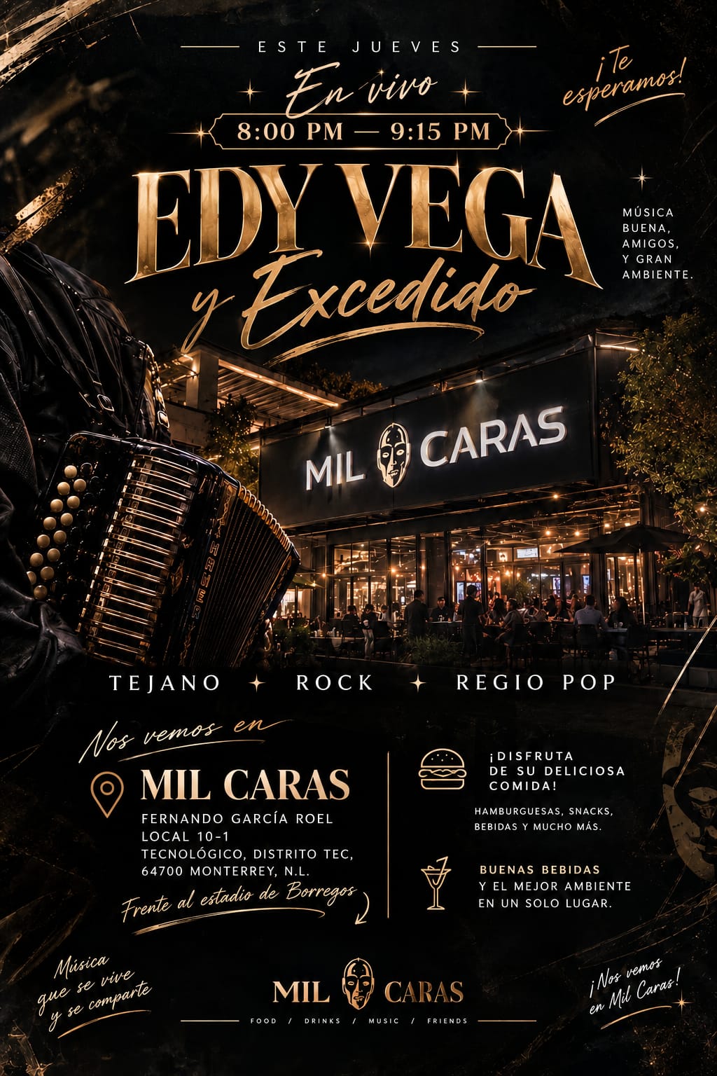 LA NOCHE DE LAS MIL CARAS